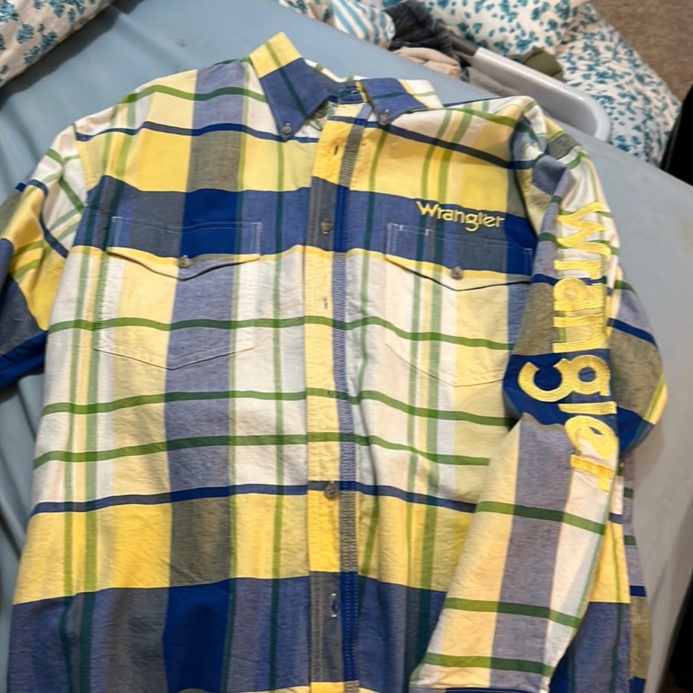Wrangler western shirt medium